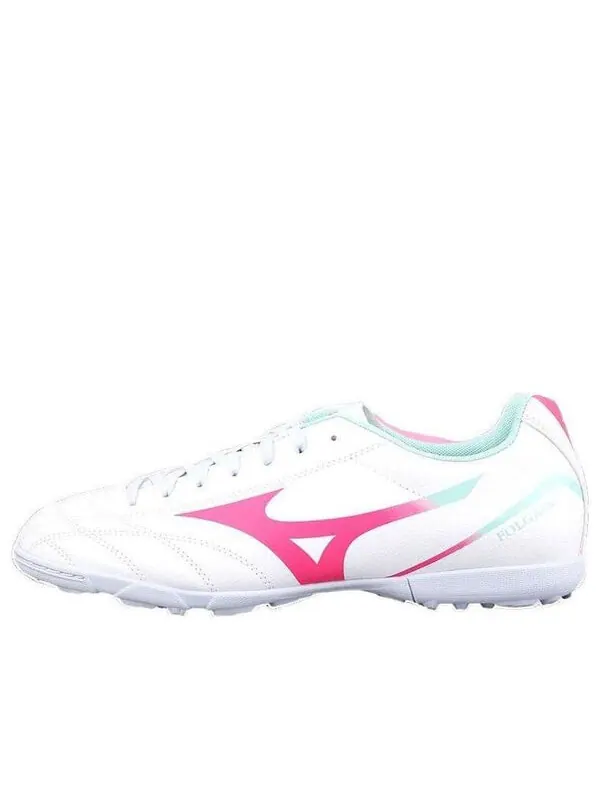 Кроссовки little plum tf football boots 'white pink' Mizuno — изображение 1 из 2, белый/розовый/синий