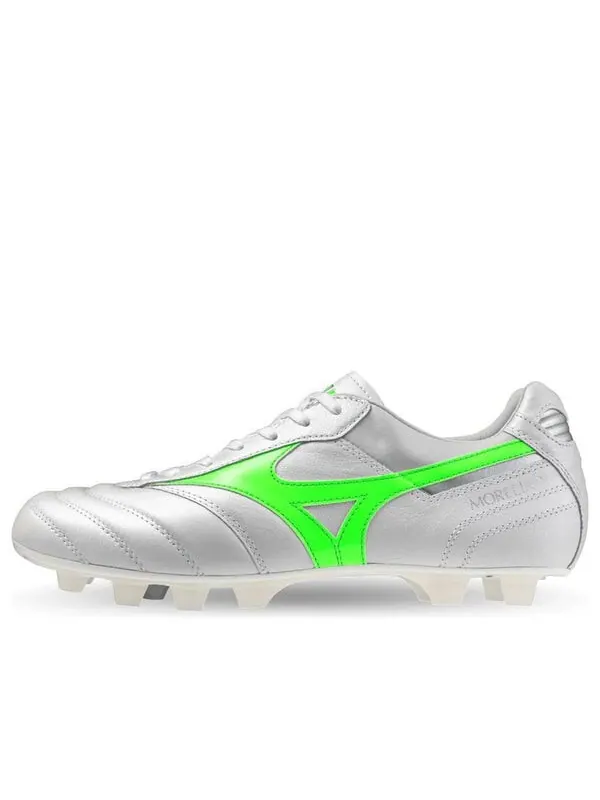 Кроссовки morelia ii made in japan fg 'frontier pack white green gecko' Mizuno — изображение 1 из 4, белый/зеленый