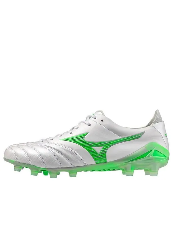 Кроссовки morelia neo iv made in japan fg 'frontier pack white green gecko' Mizuno — изображение 1 из 4, белый/зеленый
