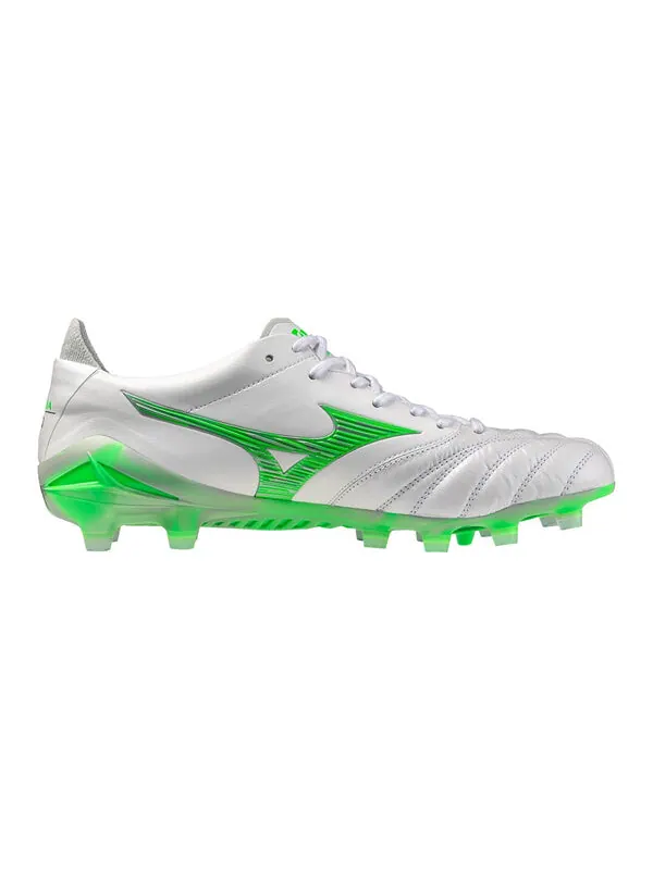 Кроссовки morelia neo iv made in japan fg 'frontier pack white green gecko' Mizuno — изображение 2 из 4, белый/зеленый