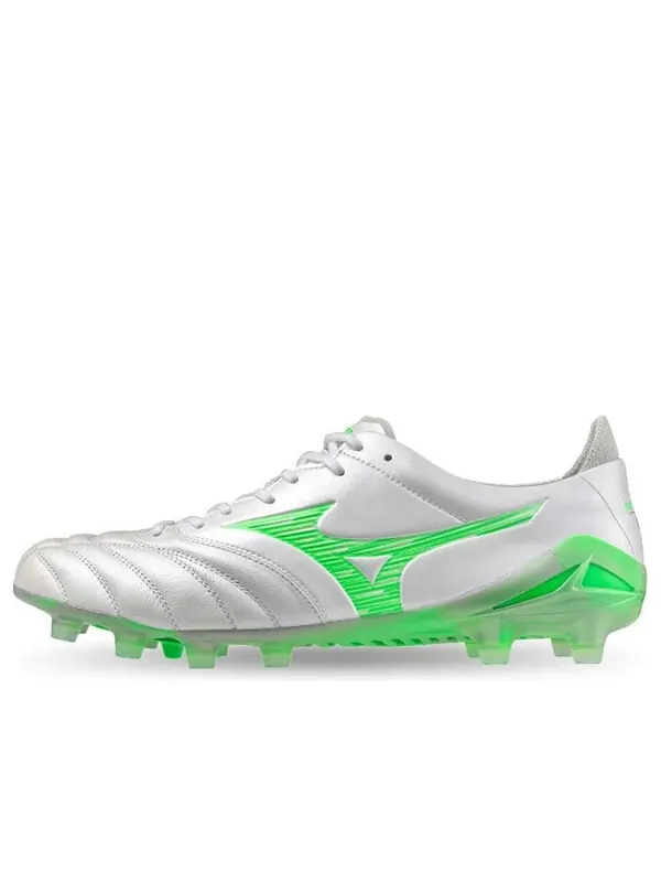 Кроссовки morelia neo iv elite fg 'frontier pack white green gecko' Mizuno — изображение 1 из 4, белый/зеленый