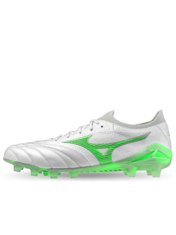 Кроссовки morelia neo iv beta made in japan fg 'frontier pack white green gecko' Mizuno — изображение 1 из 4, белый/зеленый
