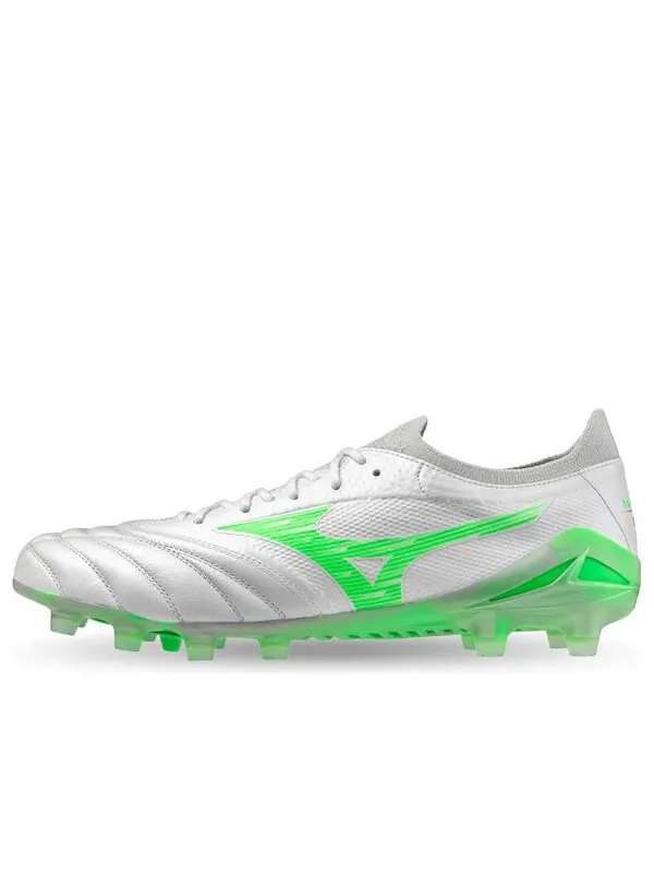 Кроссовки morelia neo iv beta elite fg 'frontier pack white green gecko' Mizuno — изображение 1 из 4, белый/зеленый