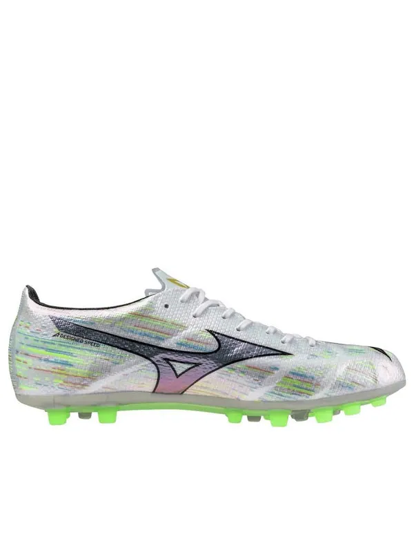 Кроссовки alpha 2 elite ag Mizuno — изображение 2 из 4, серебряный