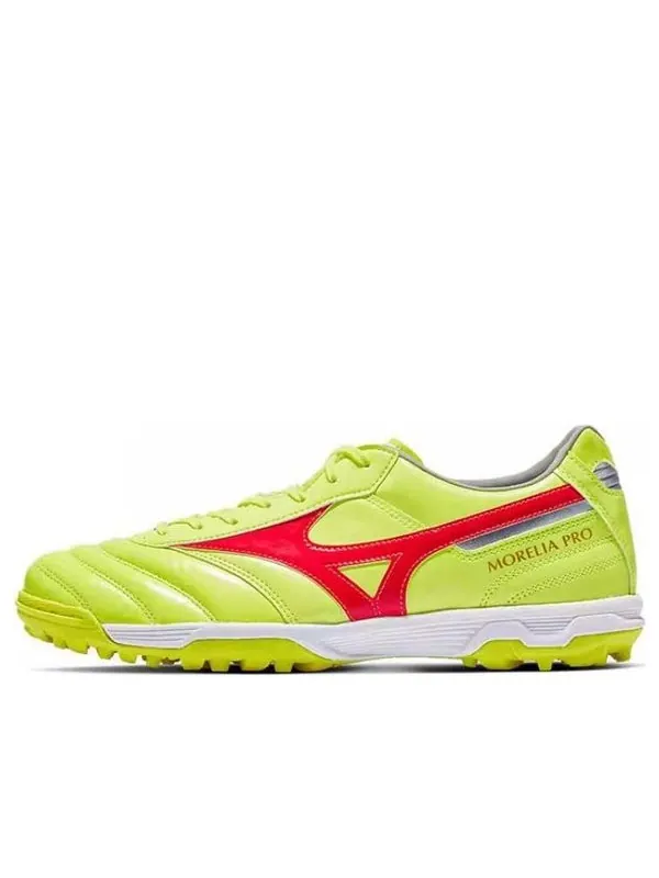 Кроссовки morelia2 ii pro as cleats shoes 'green' Mizuno — изображение 1 из 4, зеленый/желтый/красный