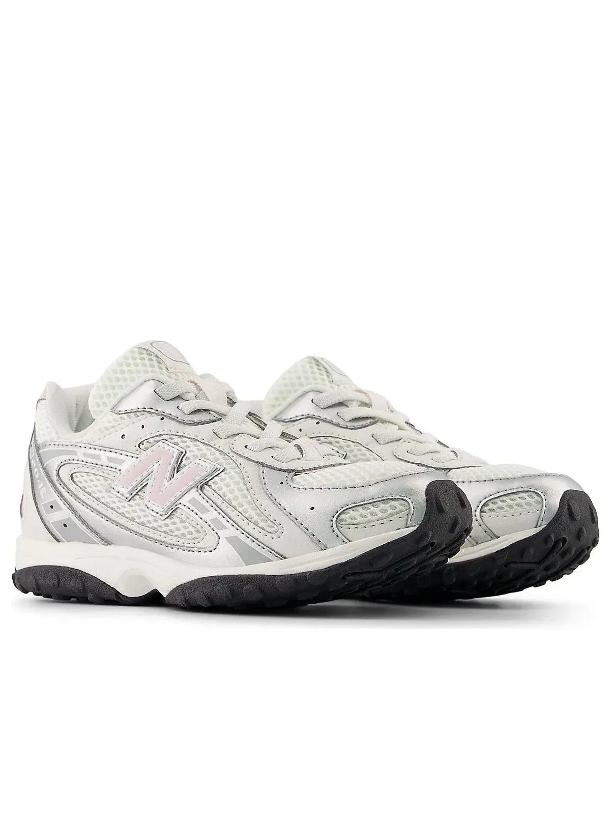 Детские кроссовки с шнуровкой-эластичной New Balance 204L — изображение 4 из 6, белый