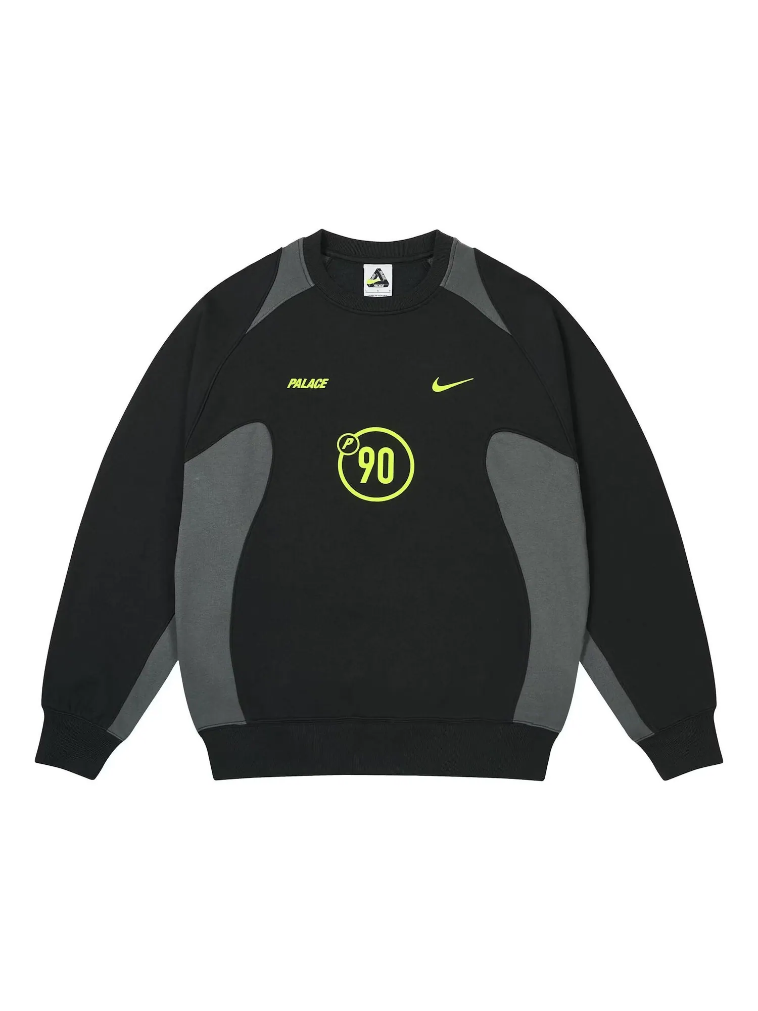 Nike x Palace Total P90 Crew 'Black' — изображение 1 из 2, черный