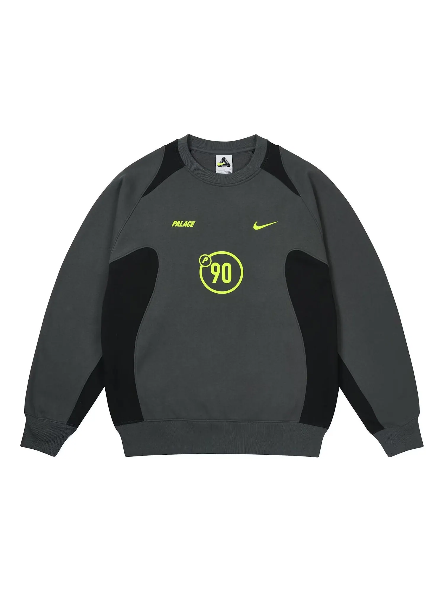 Nike x Palace Total P90 Crew 'Grey' — изображение 1 из 2, серый