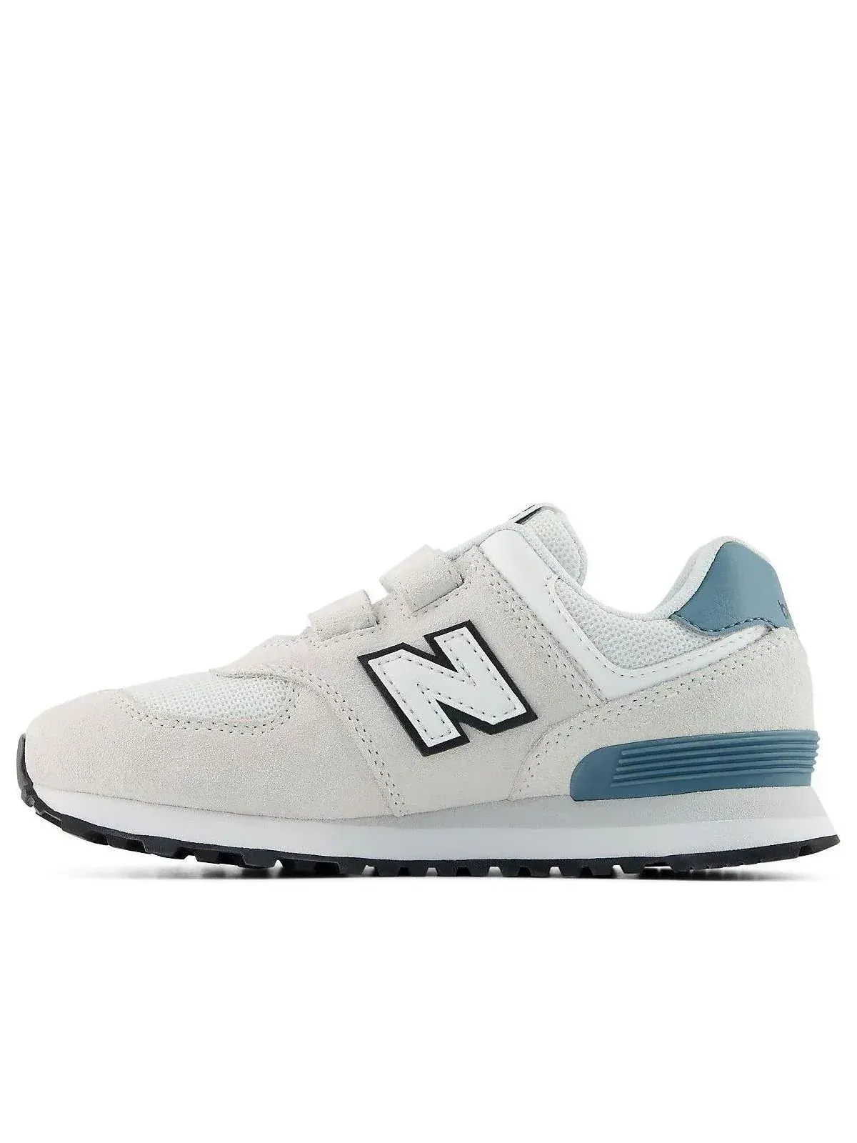 Кроссовки New Balance 574 Tieless 'Mirror Grey White' P5746WH — изображение 1 из 6, серый