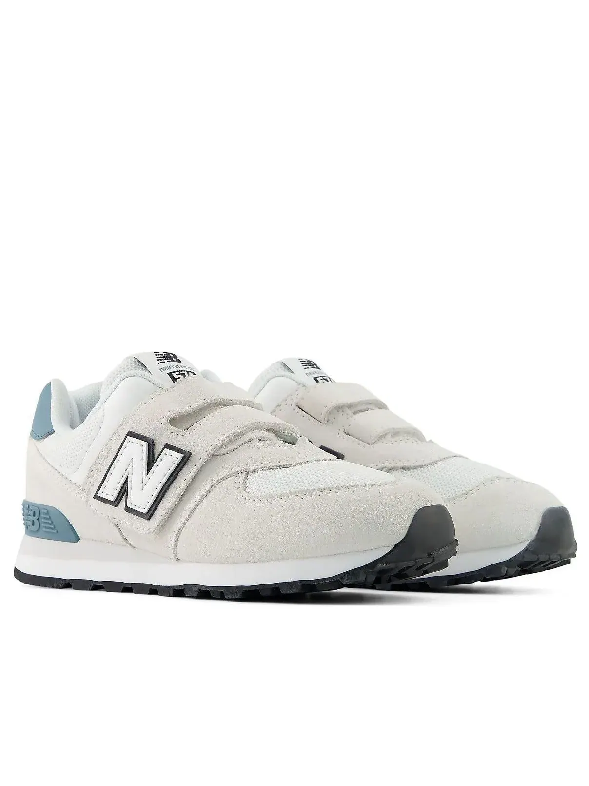 Кроссовки New Balance 574 Tieless 'Mirror Grey White' P5746WH — изображение 4 из 6, серый