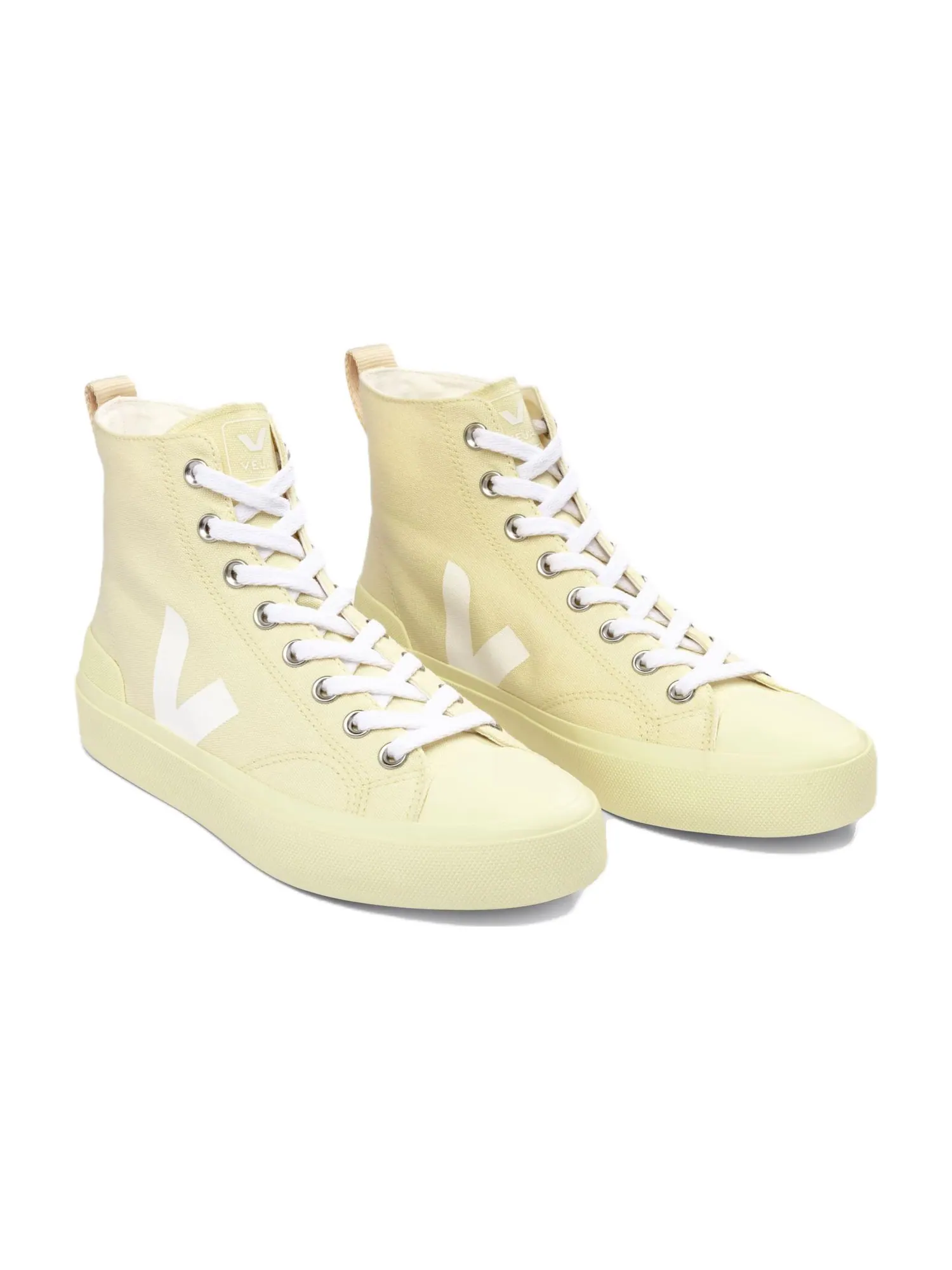 Кроссовки Veja Wata II Canvas 'Butter White Butter Sole' — изображение 3 из 4, бежевый