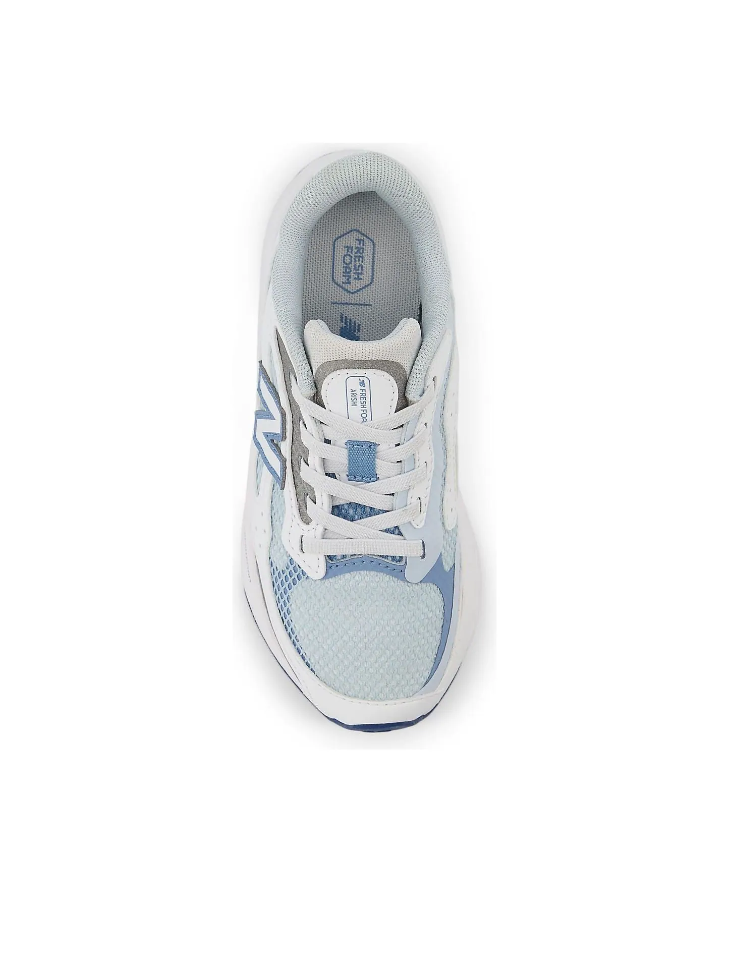 (PS) New Balance Fresh Foam Arishi Lux Bungee Lace 'Frosted Glass Stillwater' — изображение 3 из 5, белый