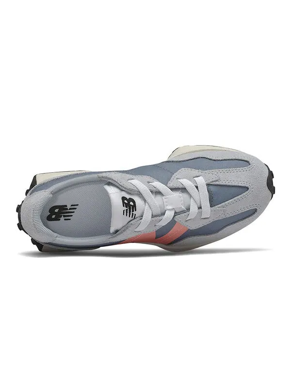 Кроссовки 327 New Balance — изображение 3 из 4, серый/розовый