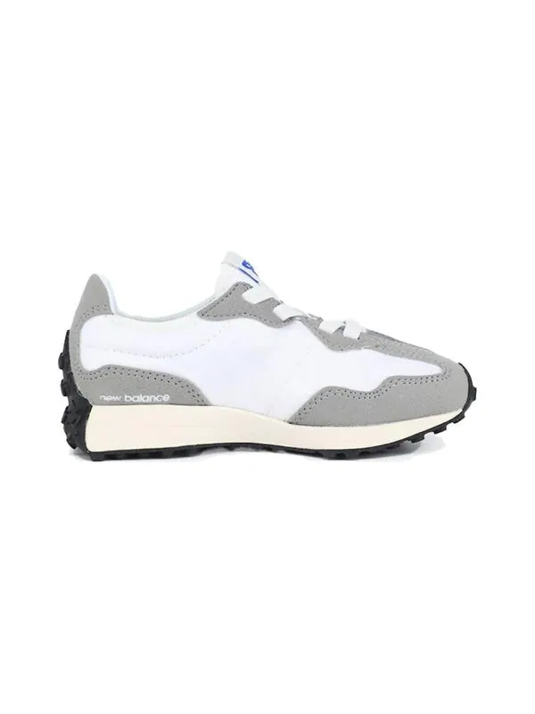 Кроссовки 327 банджи шнурки New Balance — изображение 2 из 3, серый/синий