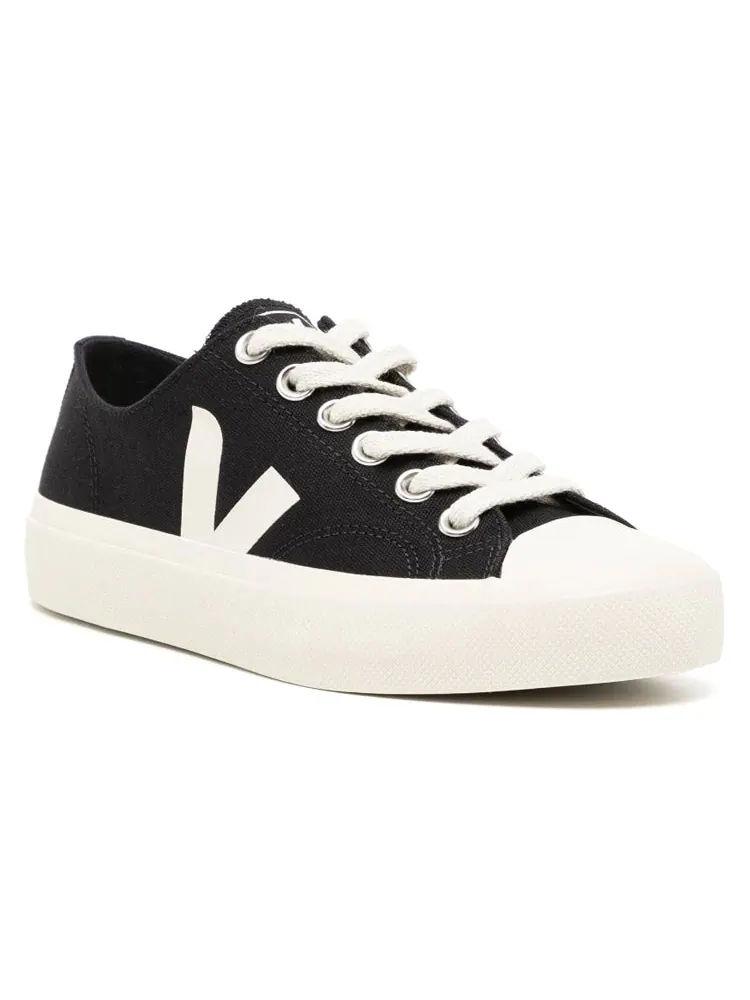 Кроссовки Veja Wata II Low-Top Sneakers 'Black White' — изображение 4 из 5, черный