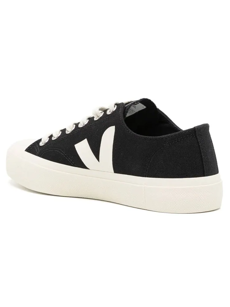 Кроссовки Veja Wata II Low-Top Sneakers 'Black White' — изображение 5 из 5, черный