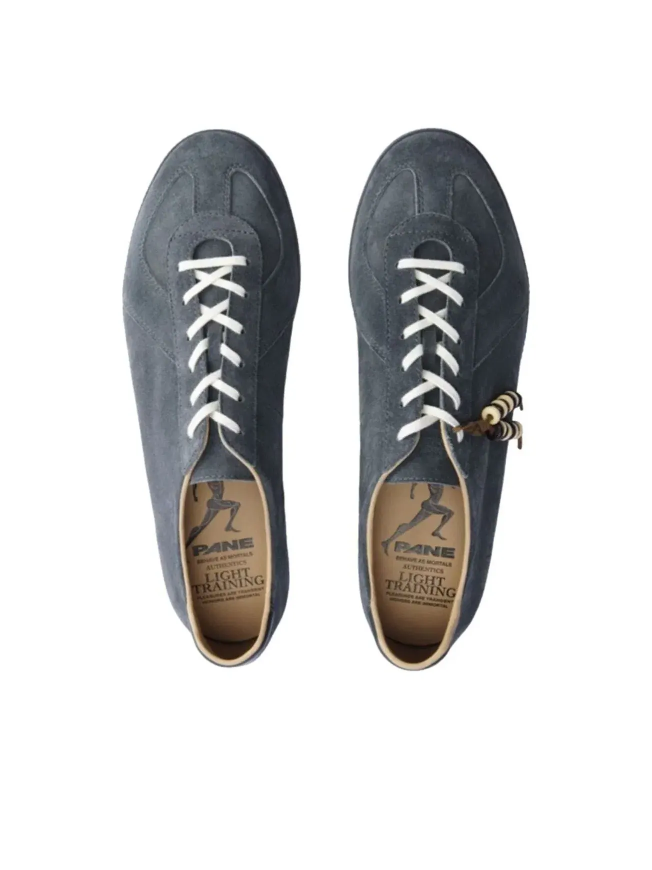 Мужские кроссовки с шнуровкой Suede Pane Light Training Nogi — изображение 3 из 5, серый