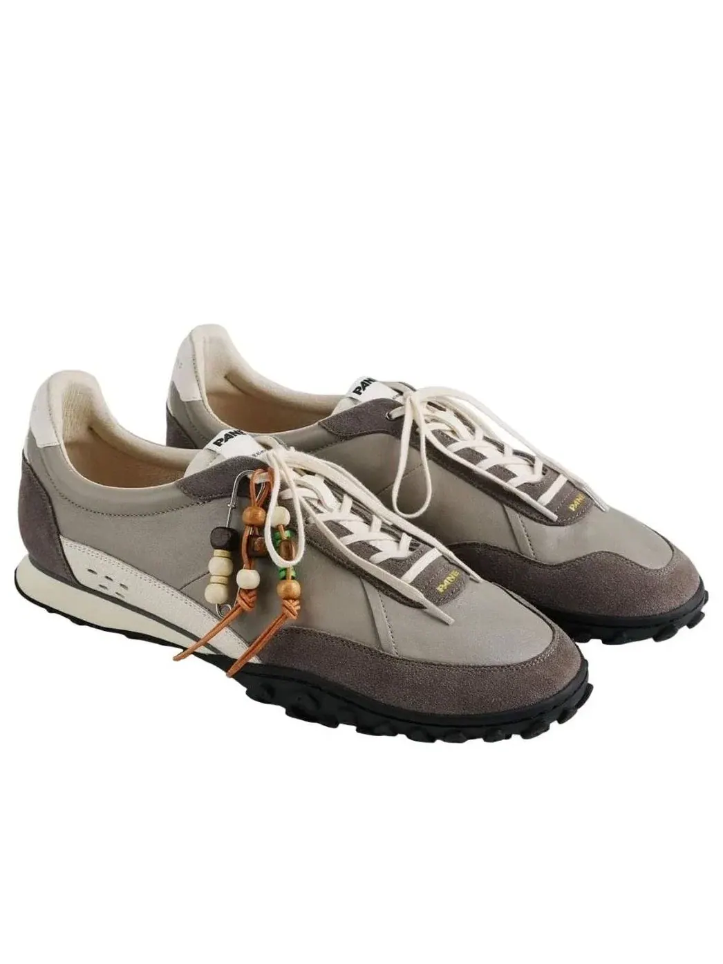 Мужские кроссовки с кожаным верхом Pane Crest Kick Lava Rock — изображение 2 из 3, серый