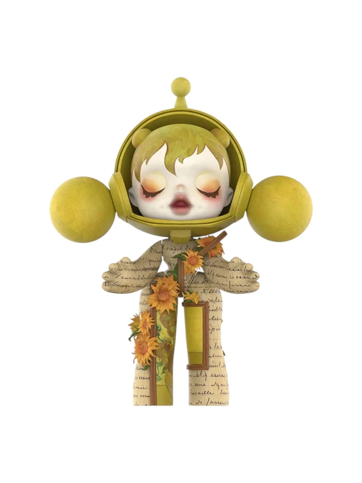 Кроссовки Pop Mart Skullpanda Van Gogh Museum Sunflowers 400% — изображение 1 из 1, мульти