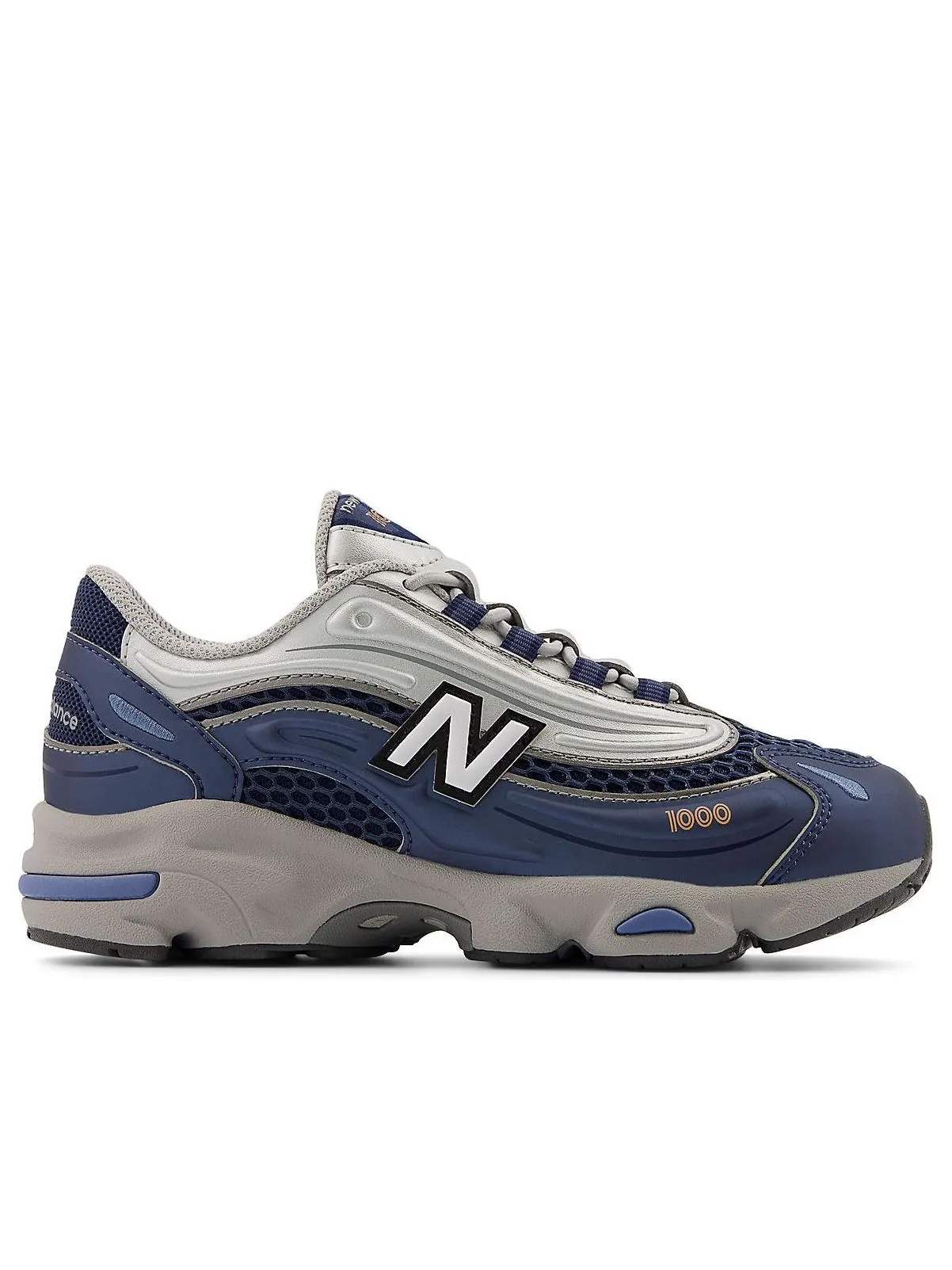 Кроссовки (PS) New Balance 1000 'Vintage Indigo Light Silver Metallic' — изображение 2 из 5, синий