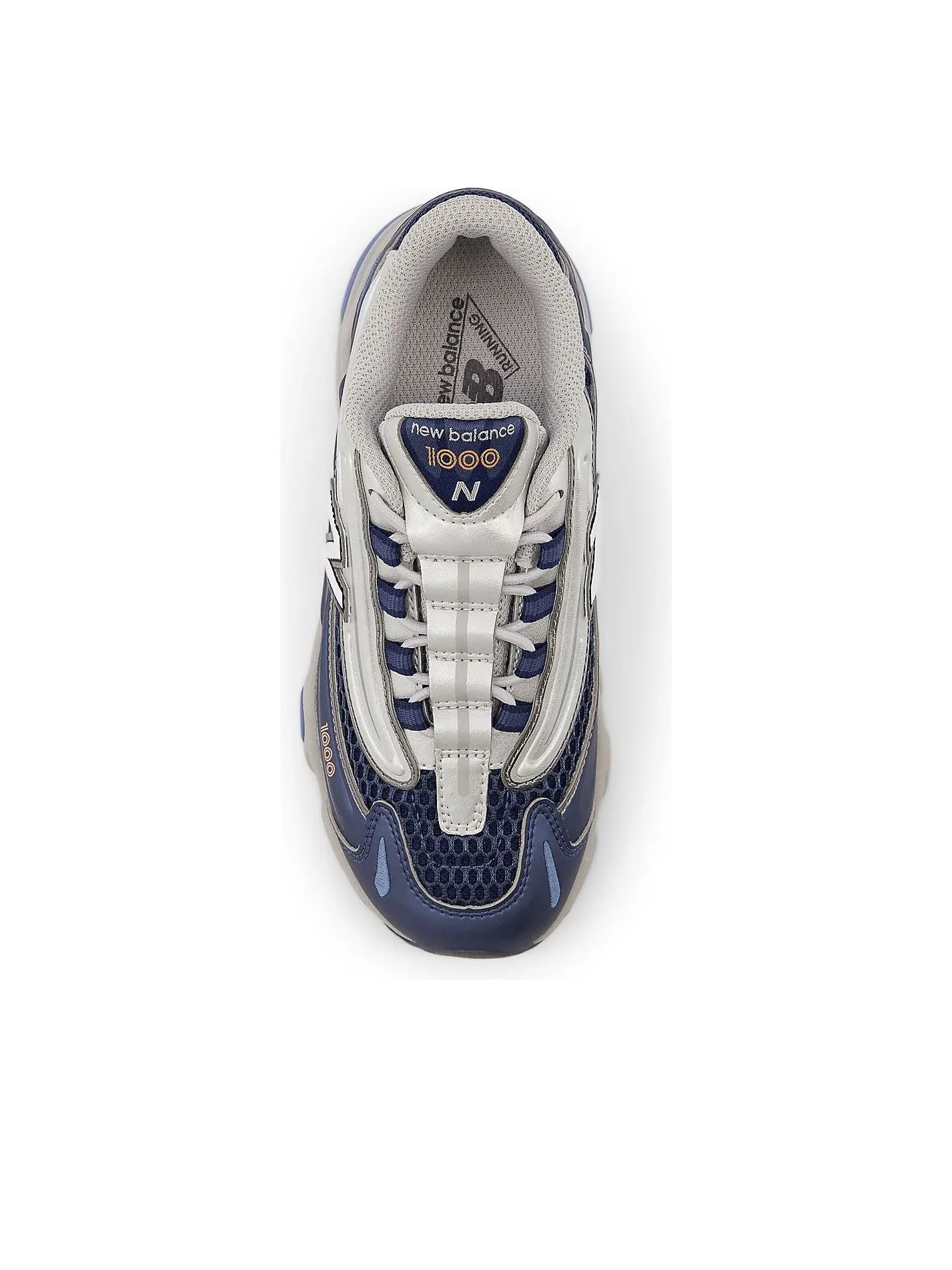Кроссовки (PS) New Balance 1000 'Vintage Indigo Light Silver Metallic' — изображение 3 из 5, синий