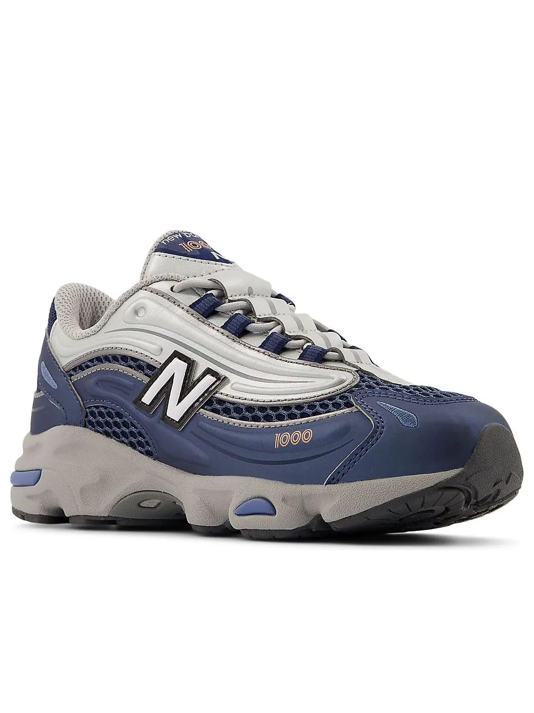 Кроссовки (PS) New Balance 1000 'Vintage Indigo Light Silver Metallic' — изображение 4 из 5, синий