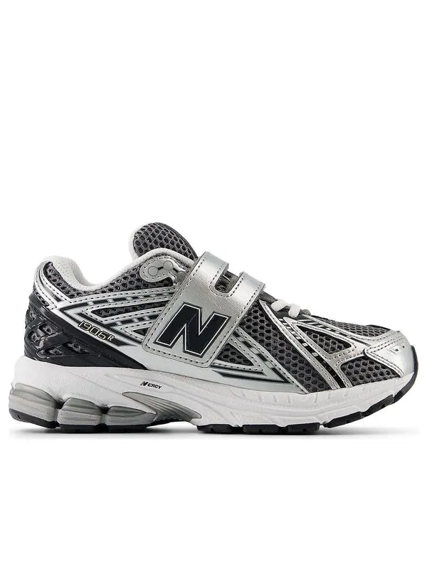 Кроссовки 1906 hook & loop New Balance — изображение 2 из 4, серебряный