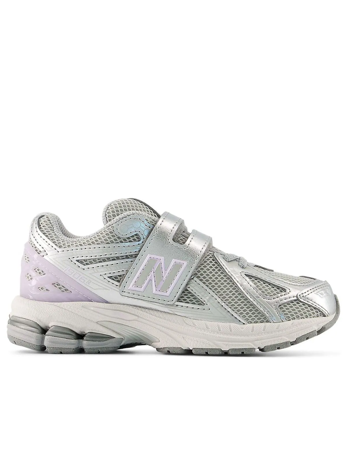 Кроссовки (PS) New Balance 1906 'Silver Metallic Milk Violet' — изображение 2 из 6, серебряный