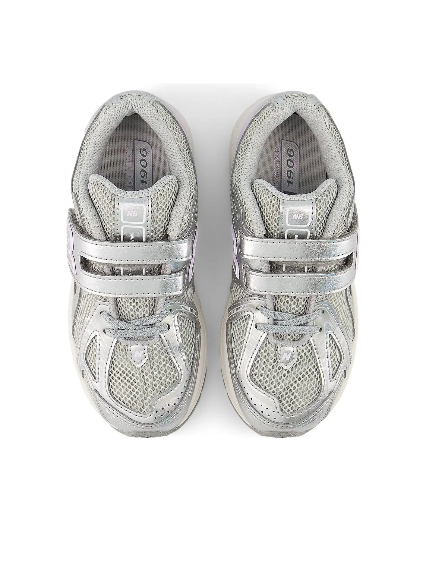 Кроссовки (PS) New Balance 1906 'Silver Metallic Milk Violet' — изображение 3 из 6, серебряный