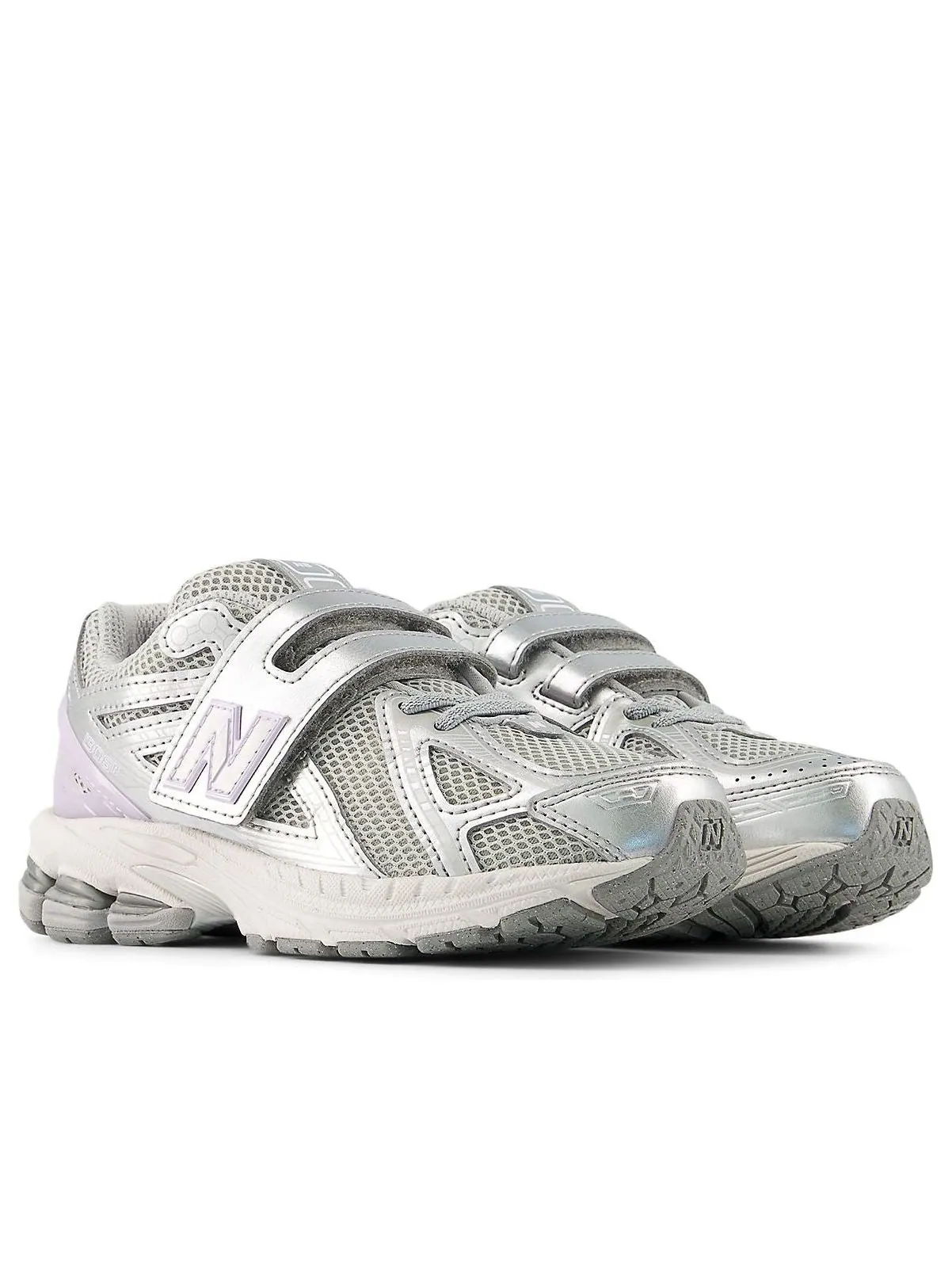 Кроссовки (PS) New Balance 1906 'Silver Metallic Milk Violet' — изображение 4 из 6, серебряный