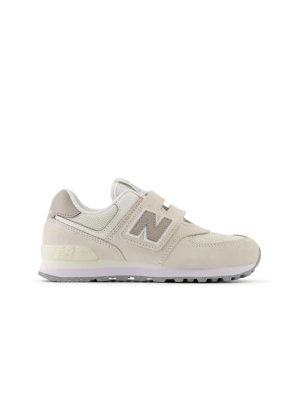 Кроссовки 574 'biege' New Balance — изображение 2 из 4, белый