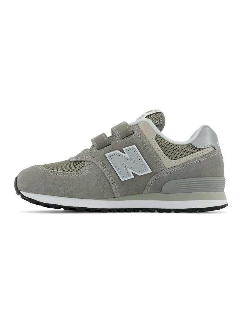 Детские кроссовки New Balance 574 Core Hook & Loop — изображение 1 из 6, серый