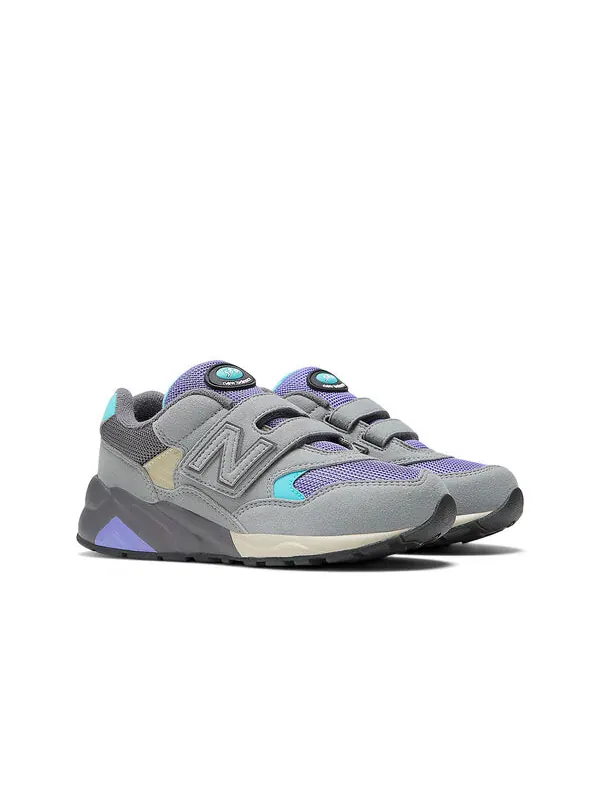 Кроссовки 580 на липучке New Balance — изображение 2 из 4, серый индиго