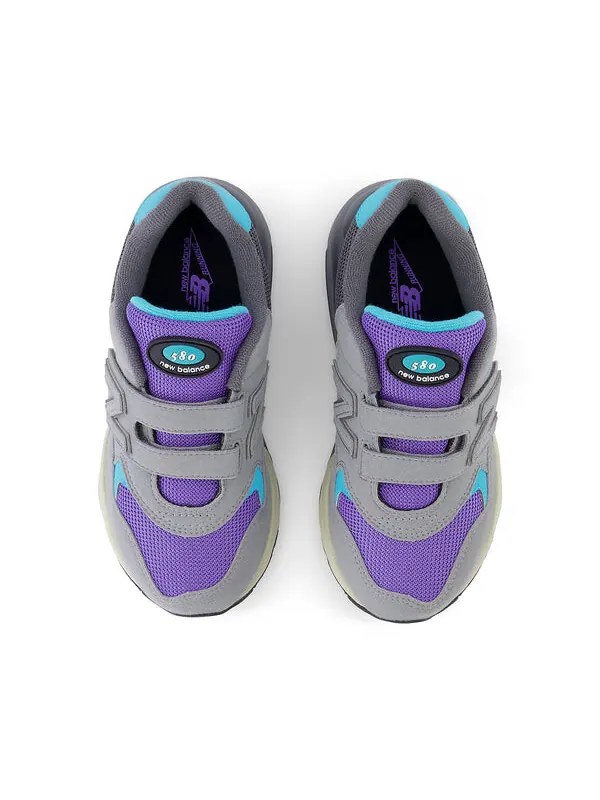 Кроссовки 580 на липучке New Balance — изображение 3 из 4, серый индиго