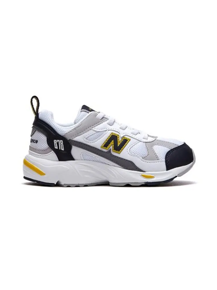 Беговые кроссовки New Balance 878 Series K White/Gray — изображение 2 из 6