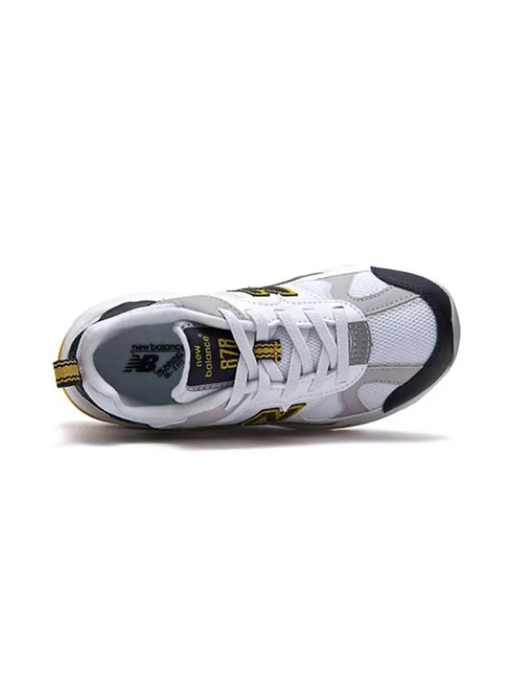 Беговые кроссовки New Balance 878 Series K White/Gray — изображение 5 из 6