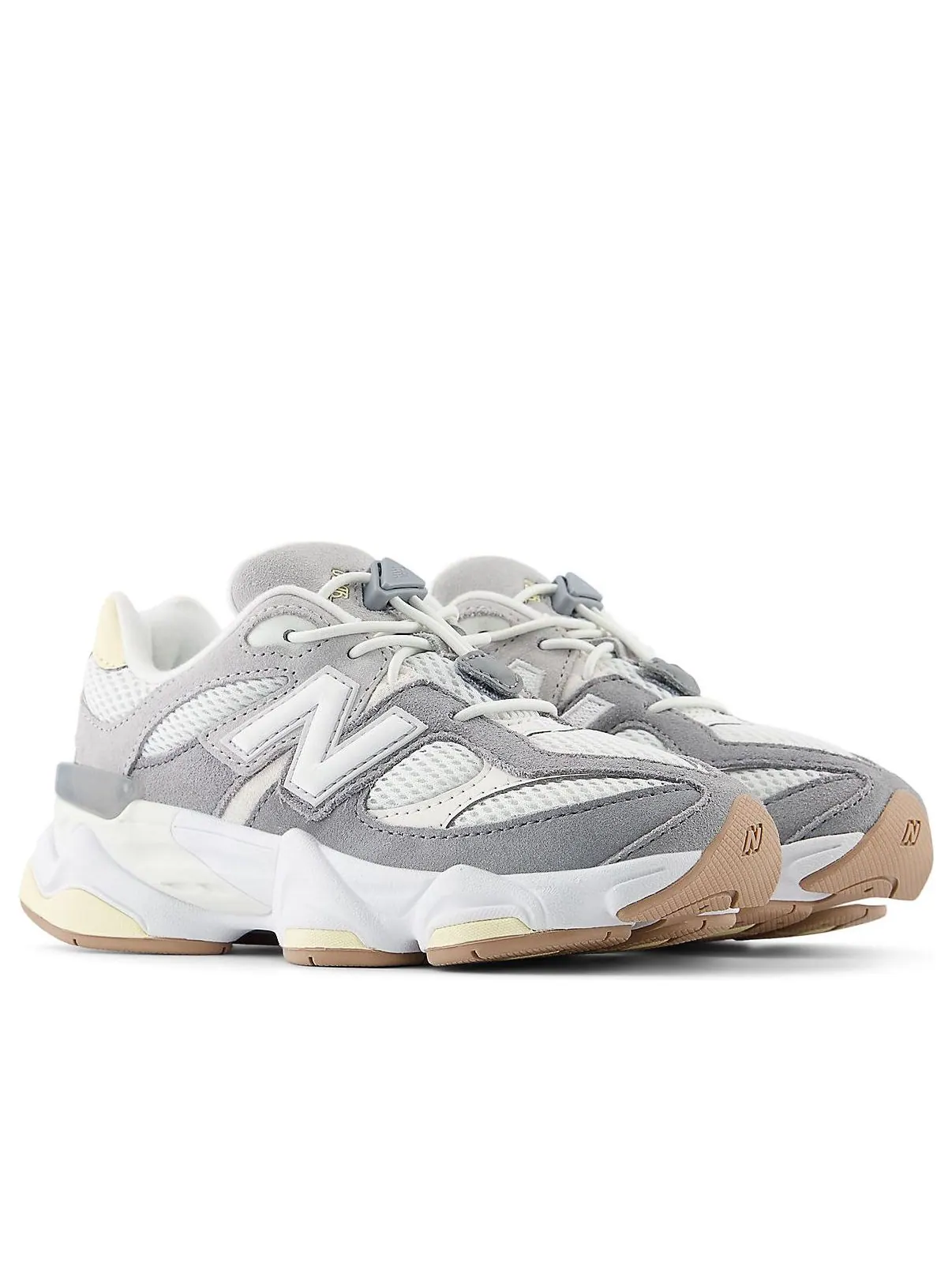 Кроссовки (PS) New Balance 9060 'Sea Salt Raincloud' — изображение 4 из 6, серый