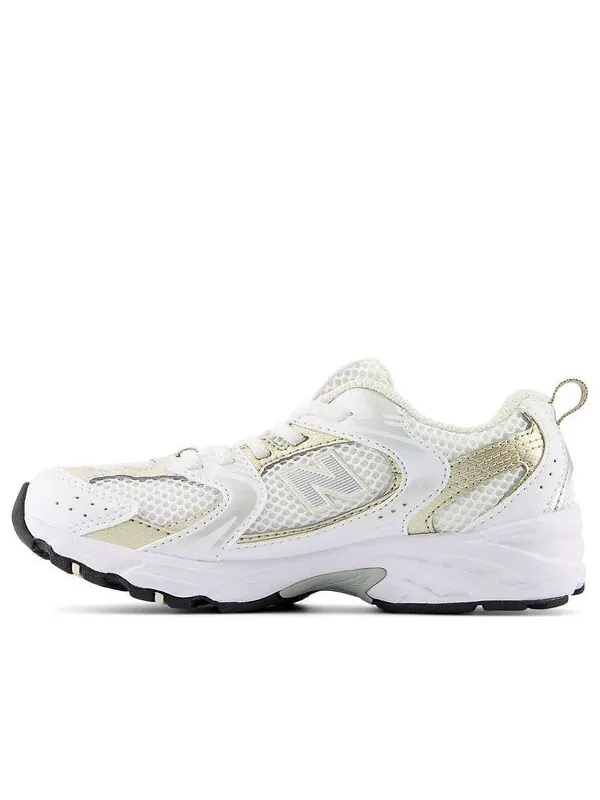 Кроссовки 530 банджи-кроссовки New Balance — изображение 1 из 4, белый/золотистый