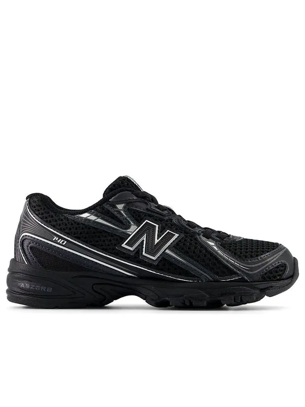 Кроссовки 740 bungee lace New Balance — изображение 2 из 4, черный