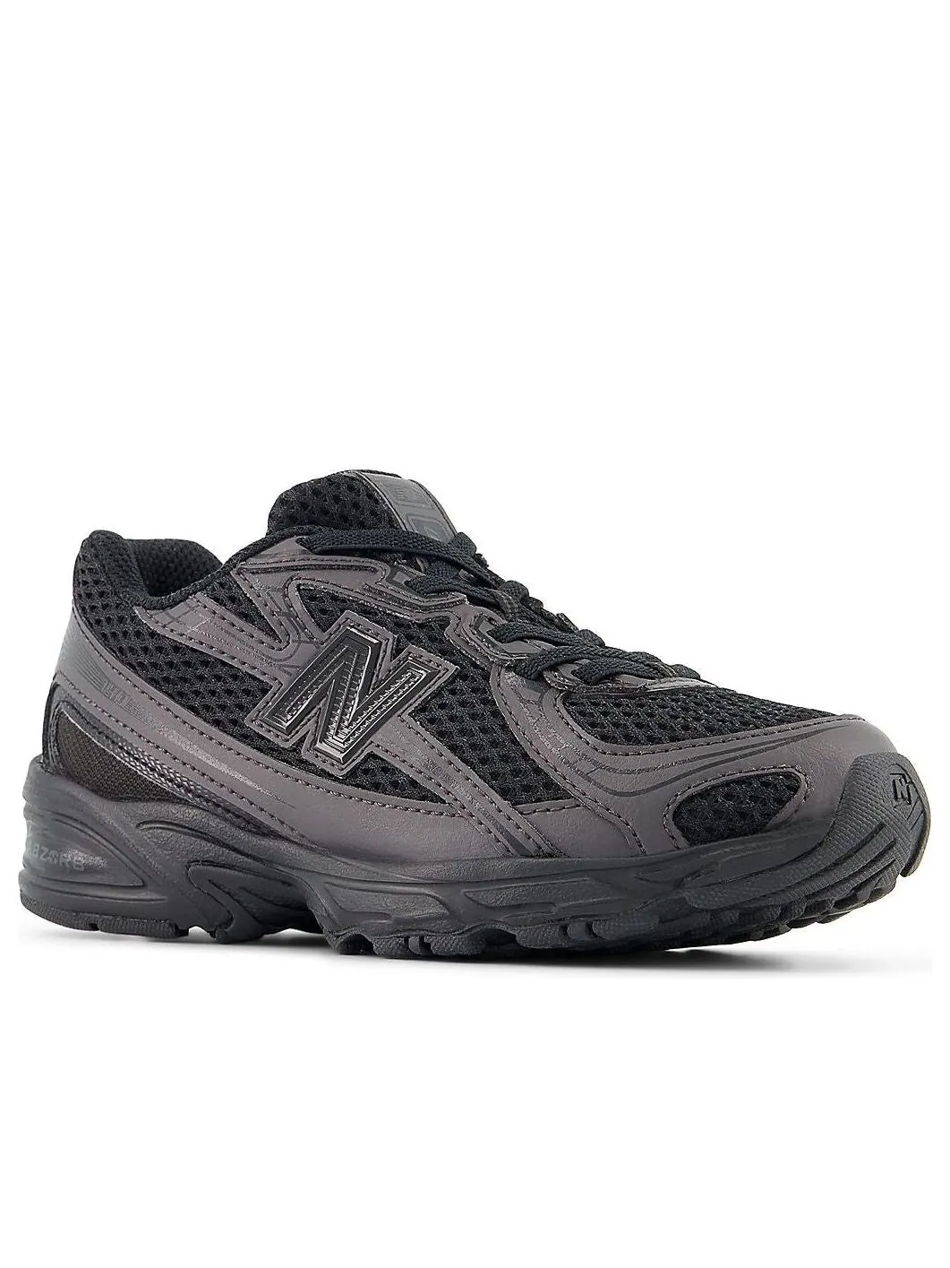 (PS) Кроссовки New Balance 740 Bungee 'Black Cement' — изображение 4 из 5, черный/черный