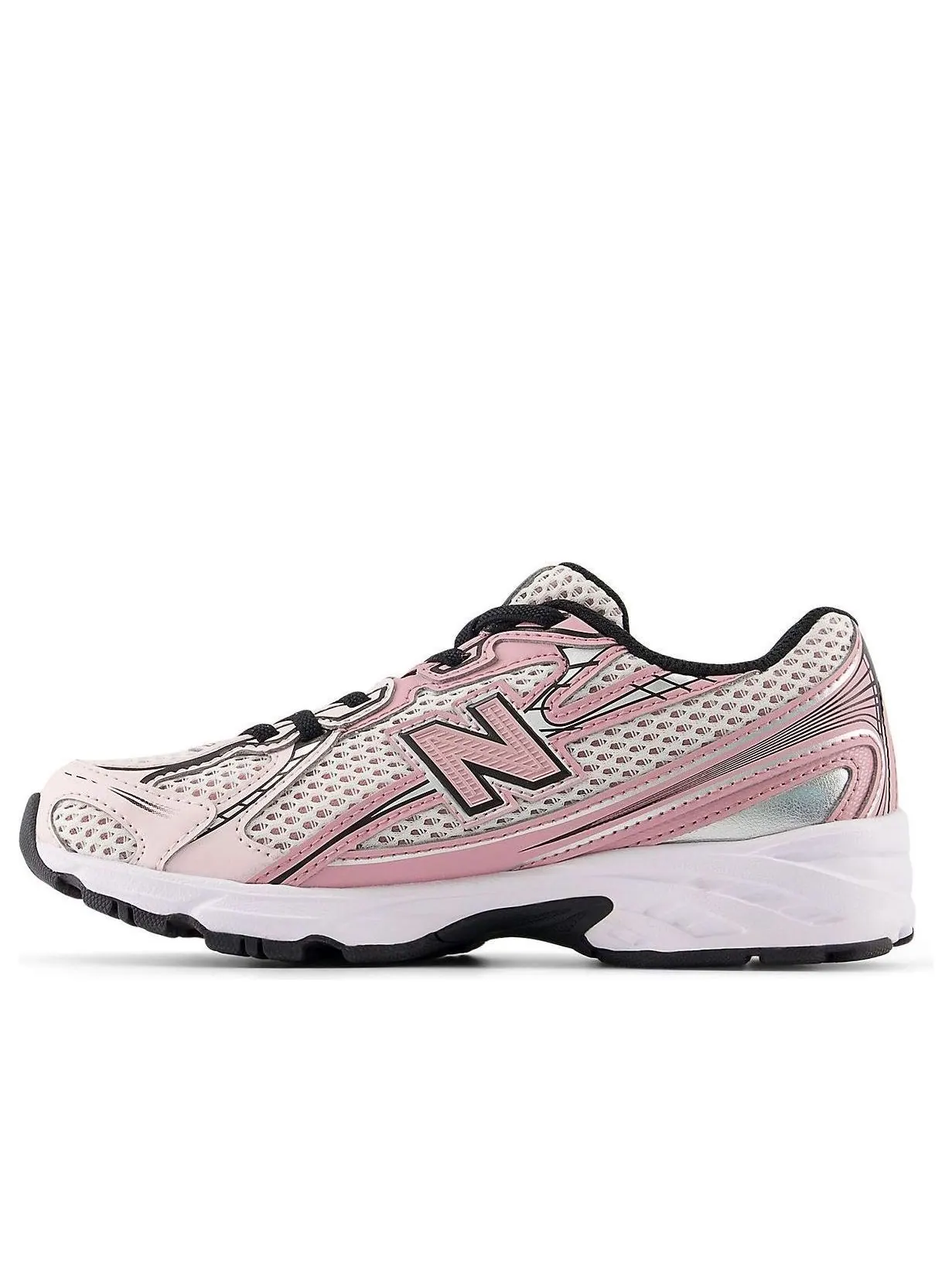 (PS) New Balance 740v2 'Washed Burgundy Pink Taffy' — изображение 1 из 5, бордовый/розовый/черный