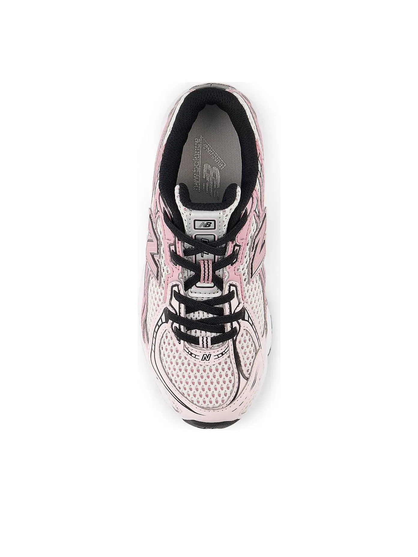 (PS) New Balance 740v2 'Washed Burgundy Pink Taffy' — изображение 3 из 5, бордовый/розовый/черный