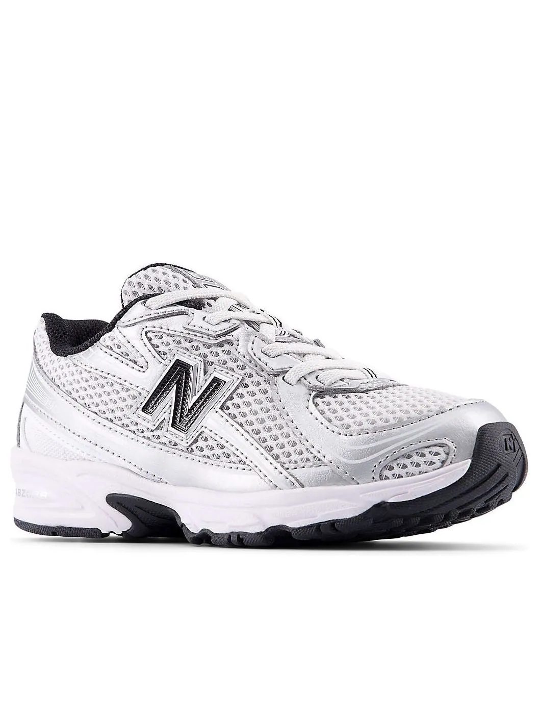 (PS) Кроссовки New Balance 740 Bungee Lace 'Grey Black' — изображение 4 из 5, серый/черный