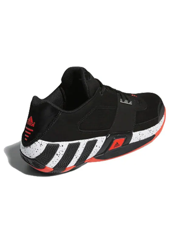 Кроссовки reglat винтажные баскетбольные туфли Adidas — изображение 4 из 4, черный/красный