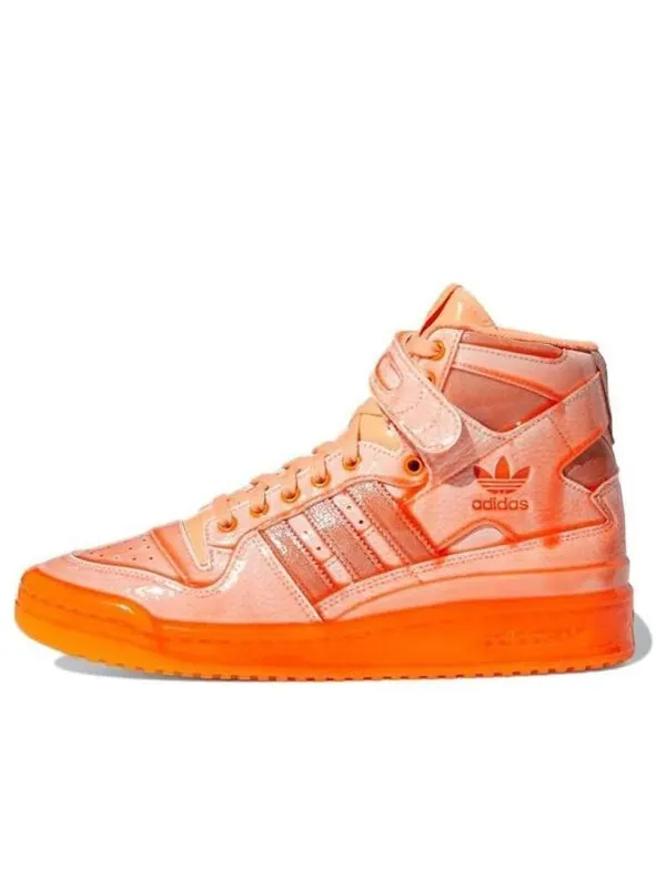 Кроссовки jeremy scott x forum высокие Adidas — изображение 1 из 4, оранжевый