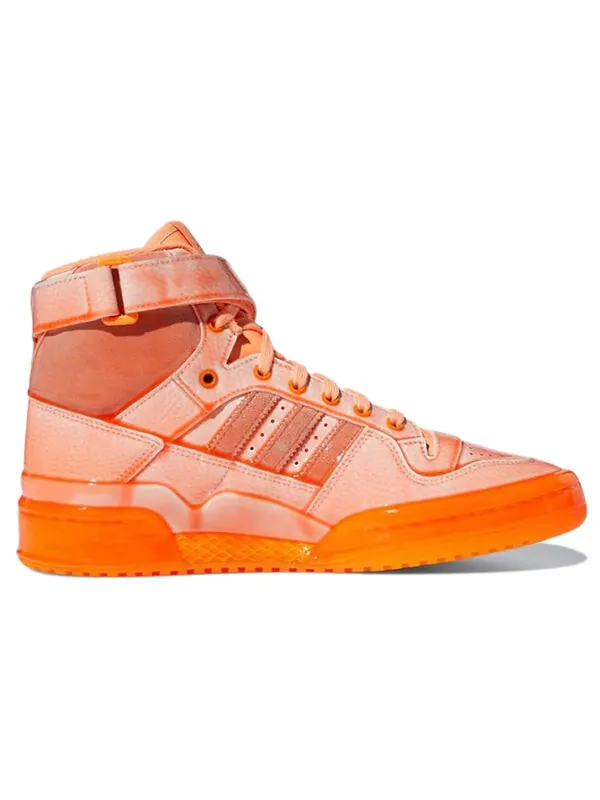 Кроссовки jeremy scott x forum высокие Adidas — изображение 2 из 4, оранжевый