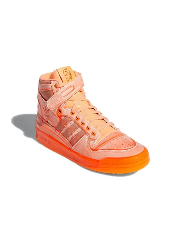 Кроссовки jeremy scott x forum высокие Adidas — изображение 3 из 4, оранжевый
