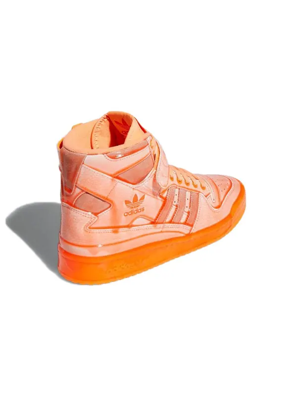 Кроссовки jeremy scott x forum высокие Adidas — изображение 4 из 4, оранжевый