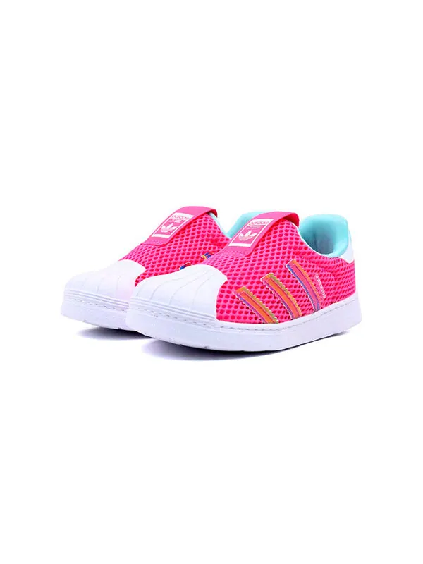 Кроссовки оригинальные кроссовки superstar 360 розовые Adidas — изображение 4 из 4, розовый/синий