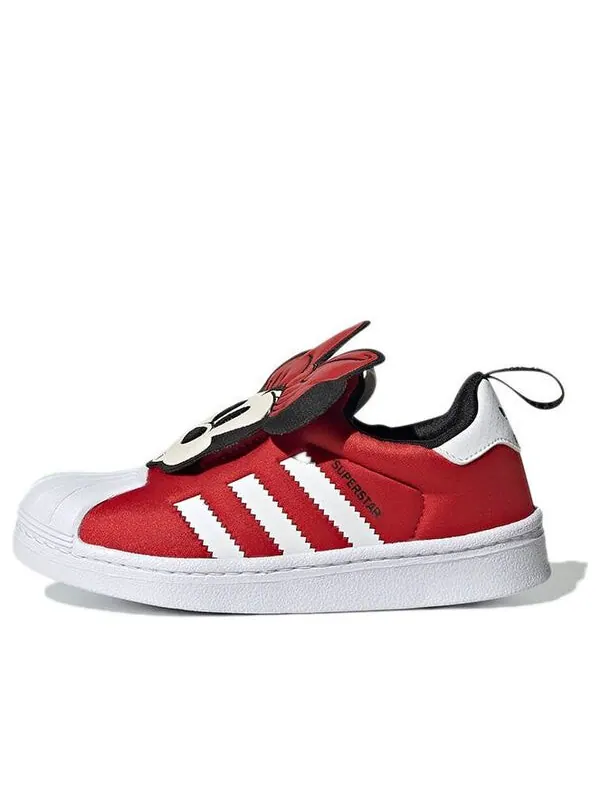 Кроссовки disney x superstar 360 little kid Adidas — изображение 1 из 4, красный/белый